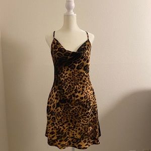 cheetah dress